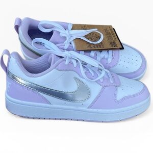 Nike Kids' Court Borough Recraft Low Top Sneaker Big Kid, Size 5Y, NIB